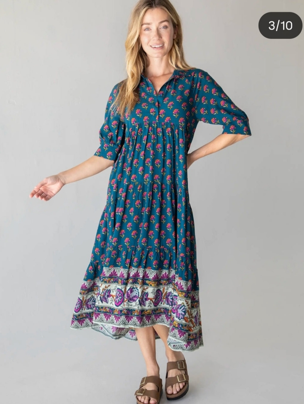 Natural Life Rebecca Midi Dress - Picture 11 of 11